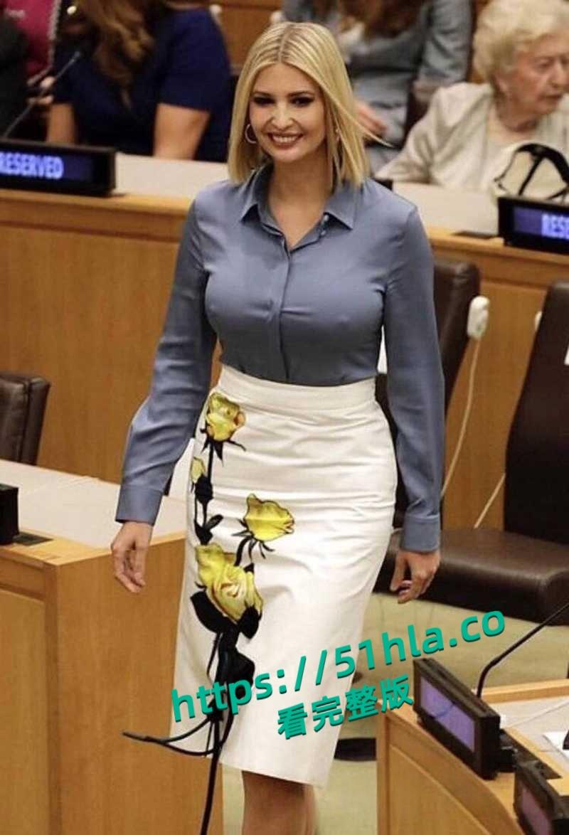 瓜友恶搞特朗普,爱女【伊万卡】AI换脸情色视频超逼真,化身孕妇穴口大开,摇身一变巨乳美女掰逼自慰!-3