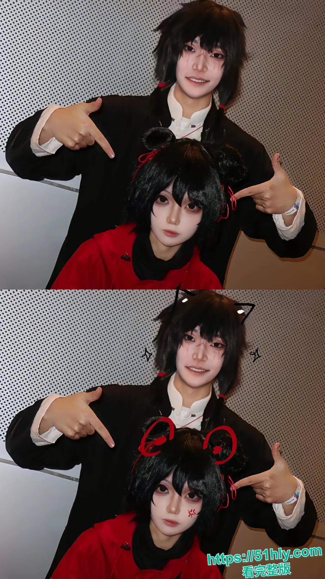 抖音婵姐和黑手S热瓜曝光 拉着粉丝开多人淫趴 公共厕所要求进女厕舔脚 坐出租车被迫摸下体露出 不雅视频全网疯传-6