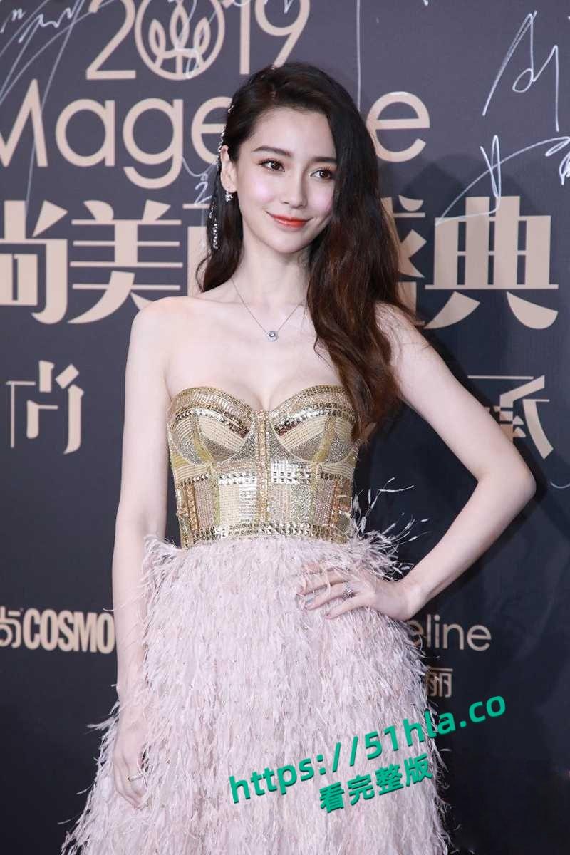 知名顶流女星【Angelababy杨颖】酒店裸舞做爱视频独家曝光，不愧是模特陪酒女出身玩的就是花啊！-1