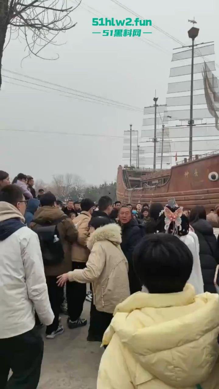 过年出游成风气,路见不平先插队!河南景区多次发生打架事件激烈打斗场面比表演还好看。-5