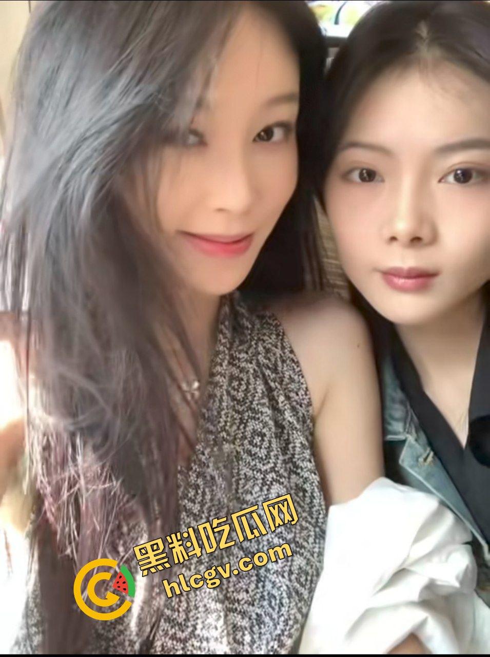 抖音极品女同姐妹网红『饭饭fan』姐妹恋爱 没鸡巴怎么行?与土豪大哥开房双飞 独家曝光!-7