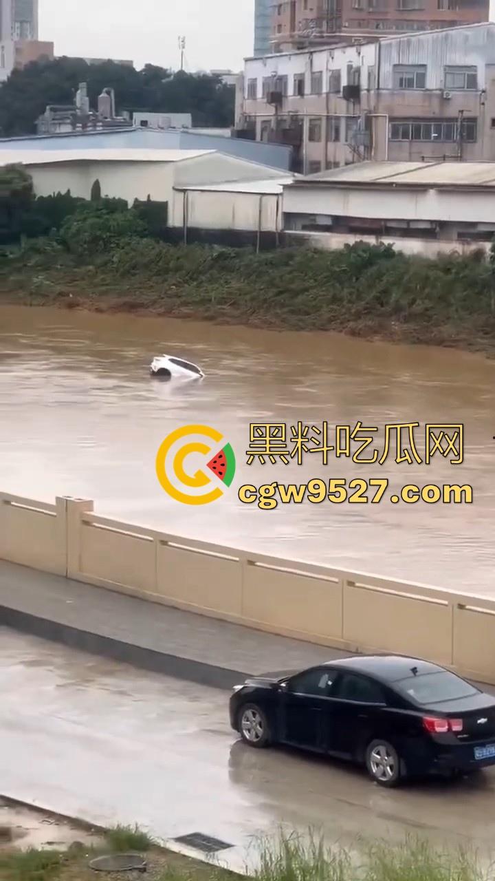 东莞一女司机开车掉河里，车辆像脱缰野马般直冲河中，送医院抢救无效死亡！-9