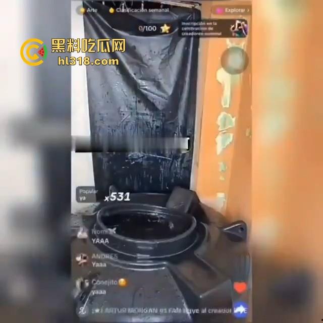 TikTok博主直播事故,为了吸引观看量想悬挂在水面上,结果卡在桶里,他在成千上万的观众面前淹死了。-4