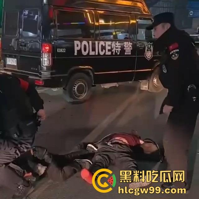 辽宁辽阳灯塔亲兄弟好哥们酒后狂战,拳拳到肉,生怕一拳打不死对方,特警来了才把光头按住!-10