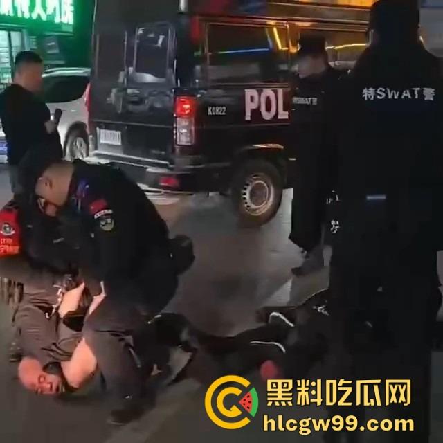辽宁辽阳灯塔亲兄弟好哥们酒后狂战,拳拳到肉,生怕一拳打不死对方,特警来了才把光头按住!-11
