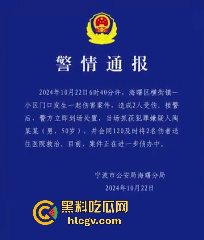 宁波海曙区一女子送孩子上学路上被人追砍 孩子的身受数刀 视频直击血腥现场-1