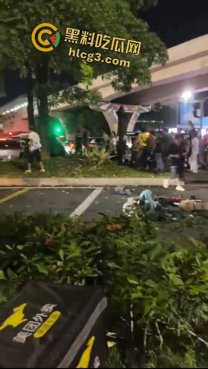 深圳龙岗区重大车祸 网约车司机突发恶疾 超速与电动车相撞 致5人受伤 2人死亡!-6