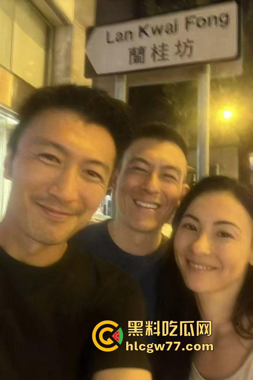 港星艳门照事件 陈冠希 张柏芝 谢霆锋三人如今还是好朋友 三人夜间自拍照晒友情火出了圈！-1