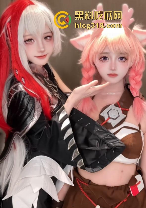 给cos小仙女『一只妖妹』抹油嫩得出水,油光水滑一抹就想咬一口,这才是拍片的正确打开方式!-8