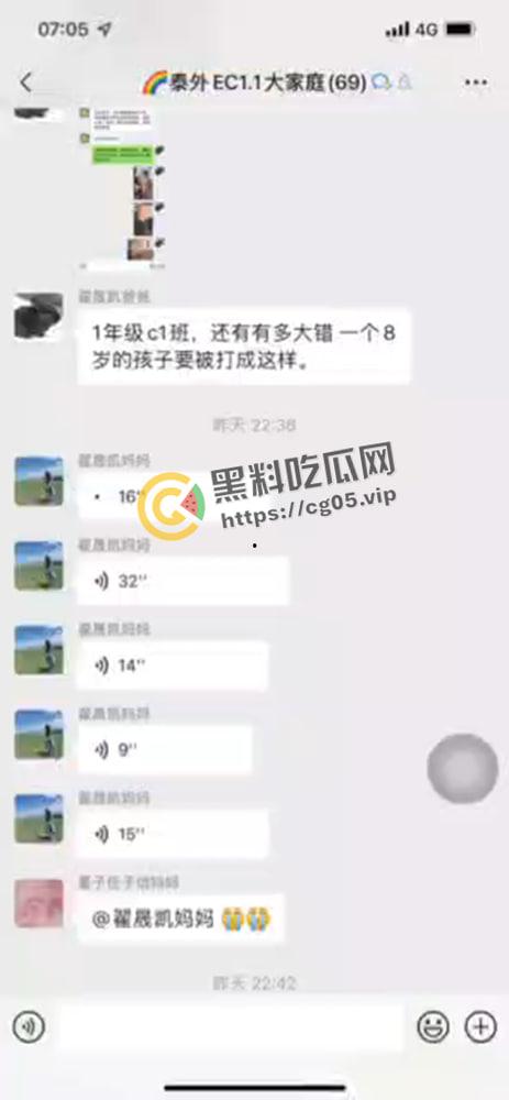 泰州外国语小学老师暴打小学生 全身淤青 家长群内声讨被解散 至今无说法-13