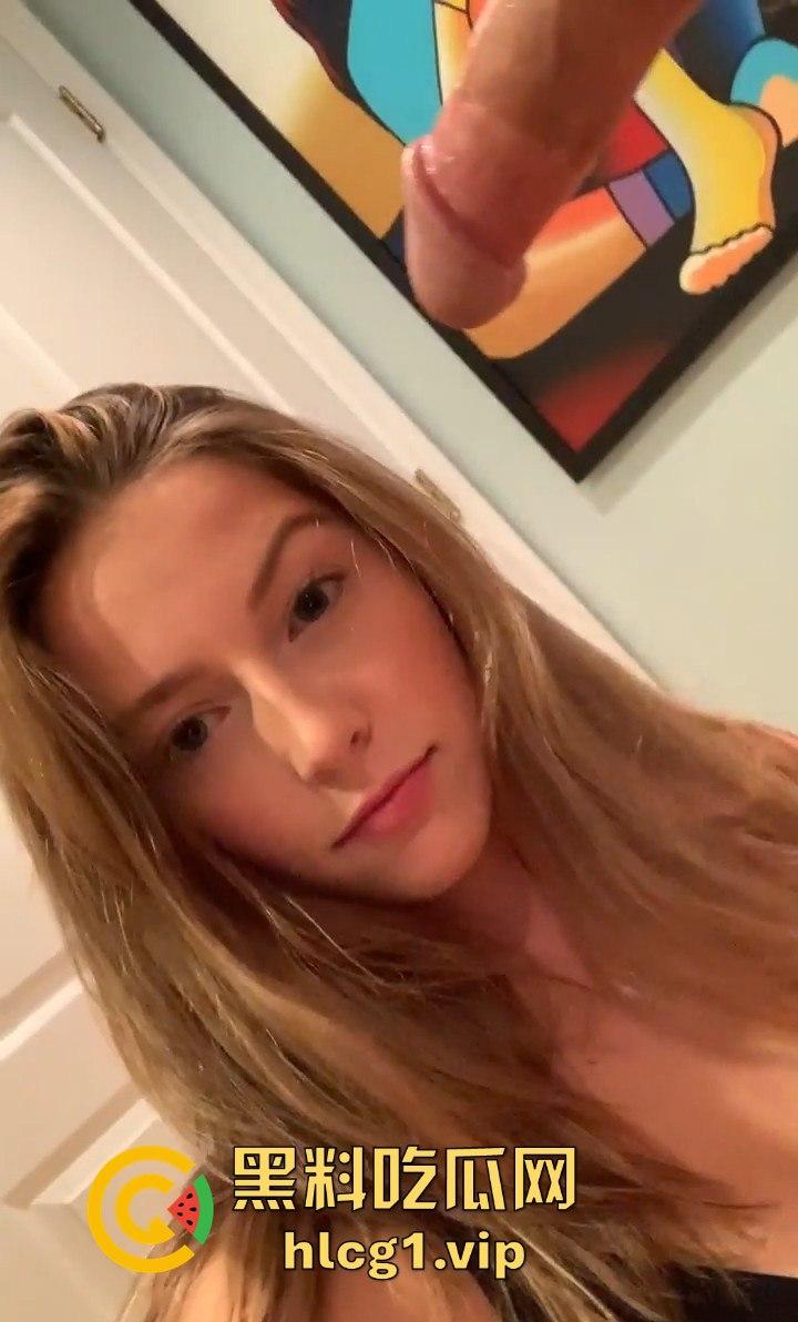 高颜值美国人妻和肥臀老外男友私拍大尺度视频！后入口交激情四射，这牛子简直吓人！-5