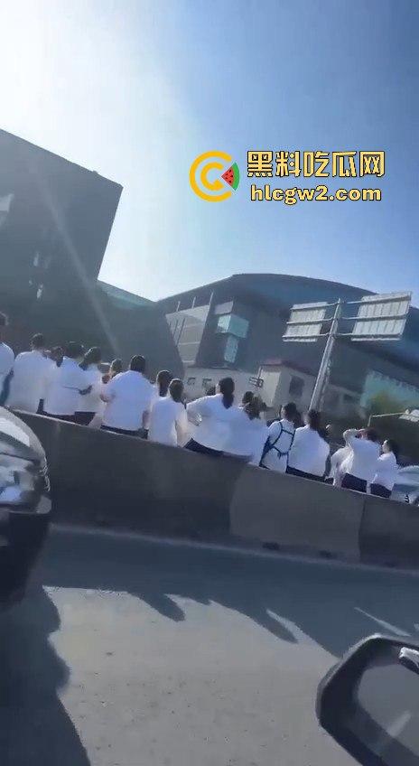 上海沪松公路被国利员工堵到爆！讨薪没问题，害全场牛马迟到真是要命！-2