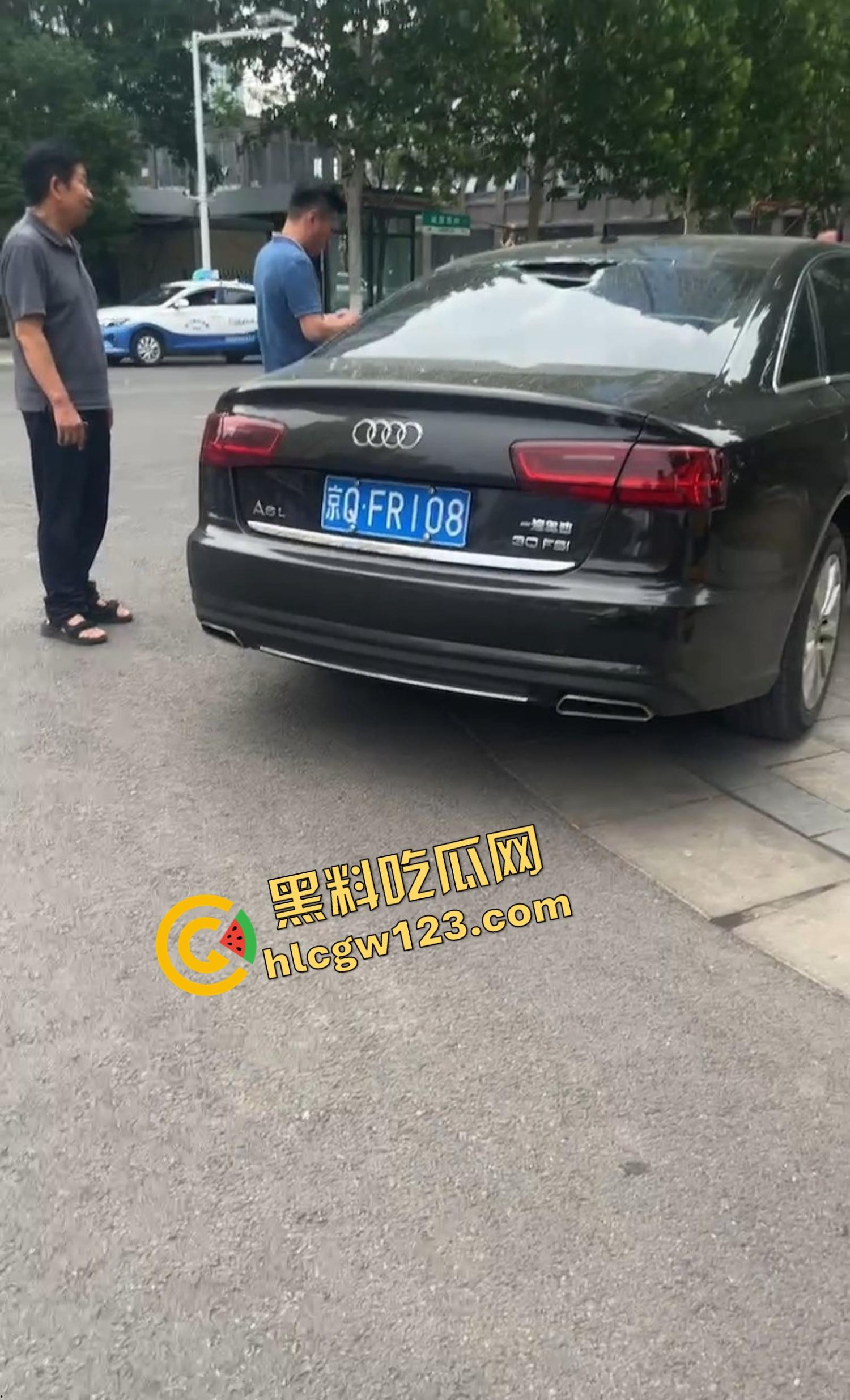 河南女版绿魔开挂上线，集美爬车无差别砸车，特斯拉一脚电门姐你是来耍杂技还是找死的？-9