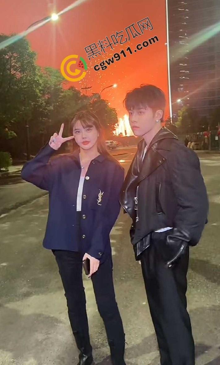 变形记富二代男主【黄润秋】淫乱私生活被女友【孟可佳】曝光!恋爱期间出轨酒吧当众接吻,性爱视频传遍全网!-9