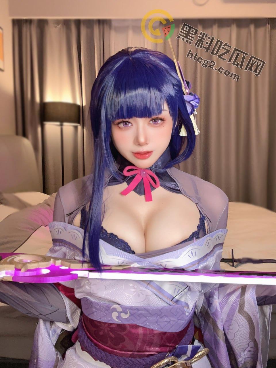 福利姬九言七月写真曝光,巨乳美胸超正福利引发关注!-11