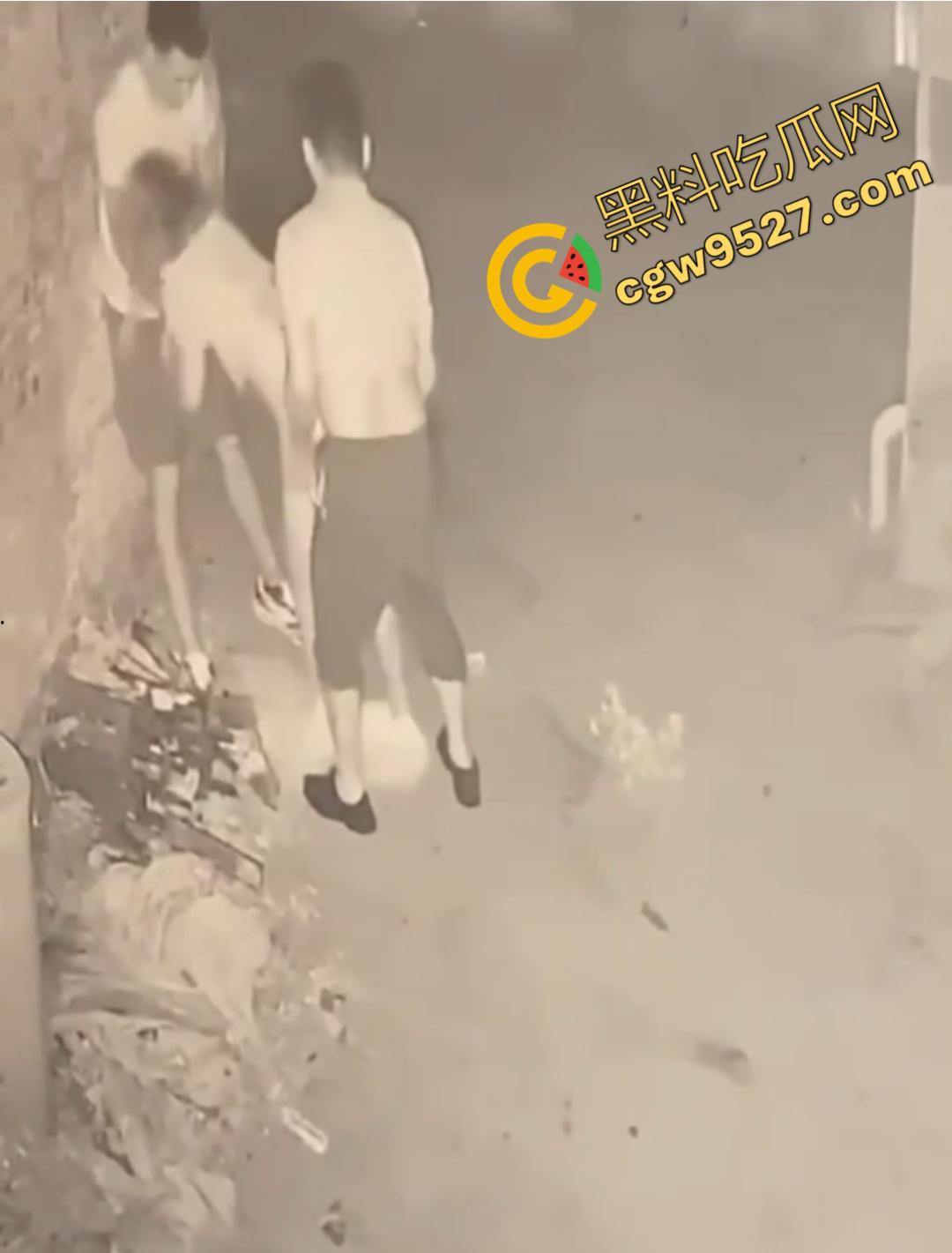 山东女子醉路边惨遭两男子轮奸！两男子色胆包天激情3P被监控全程记录，路过行人震惊不已不敢直视-4