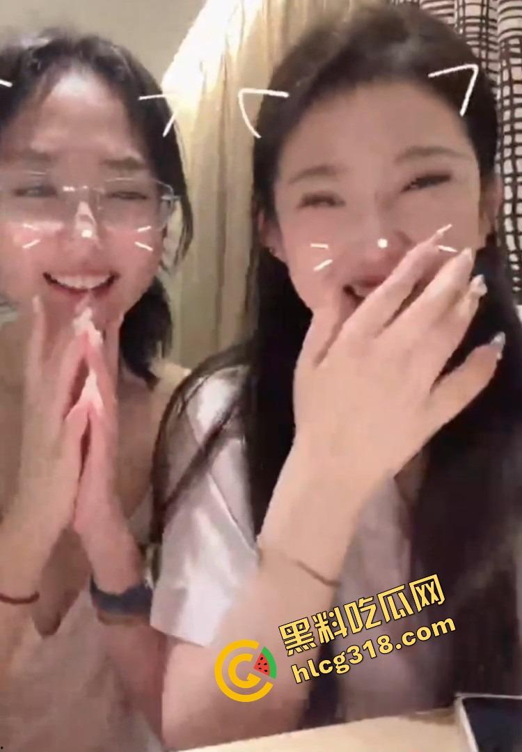 27万粉清纯眼镜妹『田馨馨6』戴眼镜直播卖萌，摘眼镜直接骑人，私底下和大哥偷情视频流出！-5