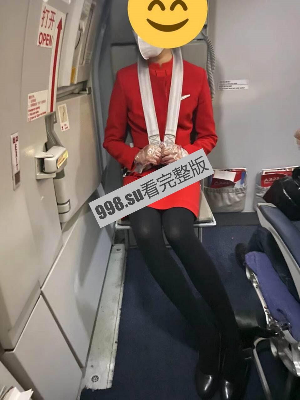 川航泄密 正经空姐私下是个喜欢被调教的小母狗-3