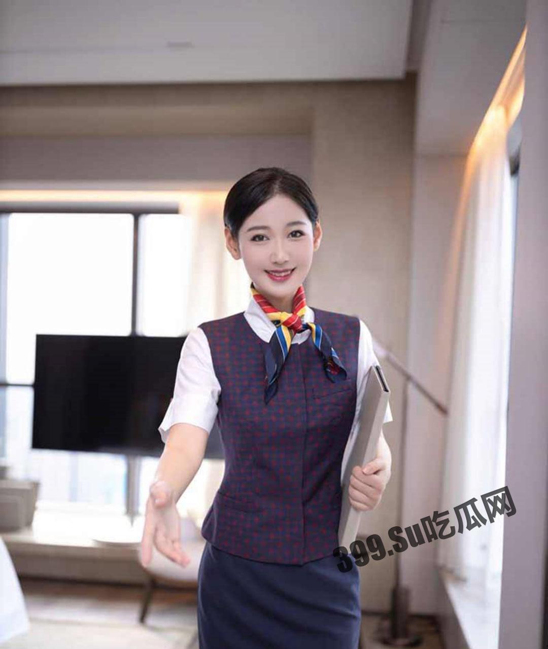 秀人网性感女神 唐安琪 演绎最美国航空姐 呻吟骚叫 揉逼露鲍 急需灭火！-19