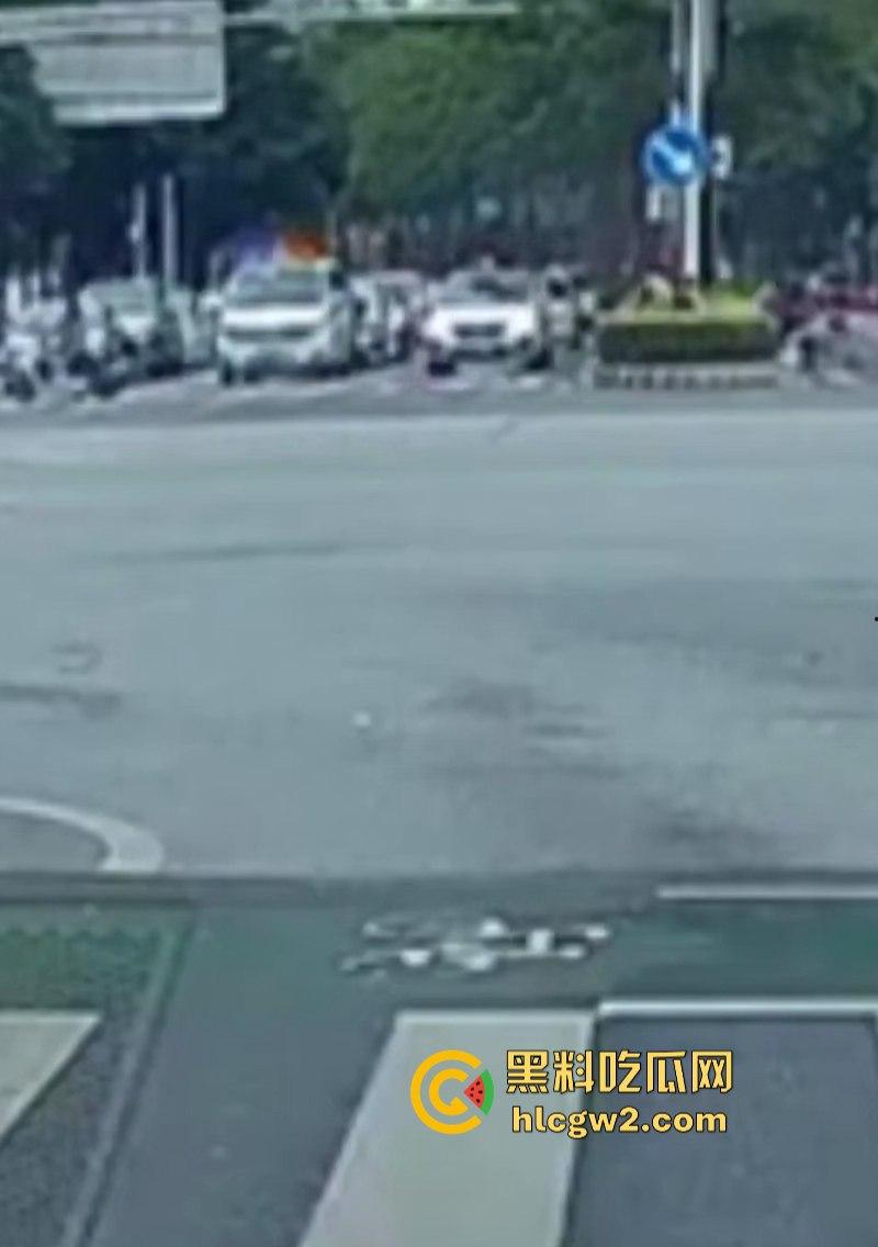想死拉个垫背的？ 广东佛山禅城一男子驾车无视红灯撞死路人 现场碾人视频流出-5