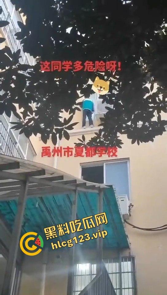 河南禹州惊现学生四楼窗外险境！女子报警却遭老师呵斥，教体局已介入调查！-1