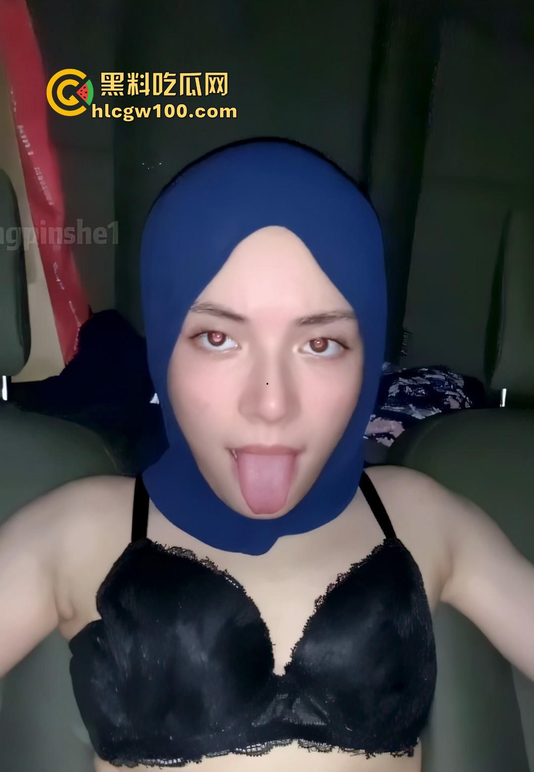 中东头巾女竟是淫荡小母狗，不雅视频流出，不是说中东女人很保守封建吗？-7