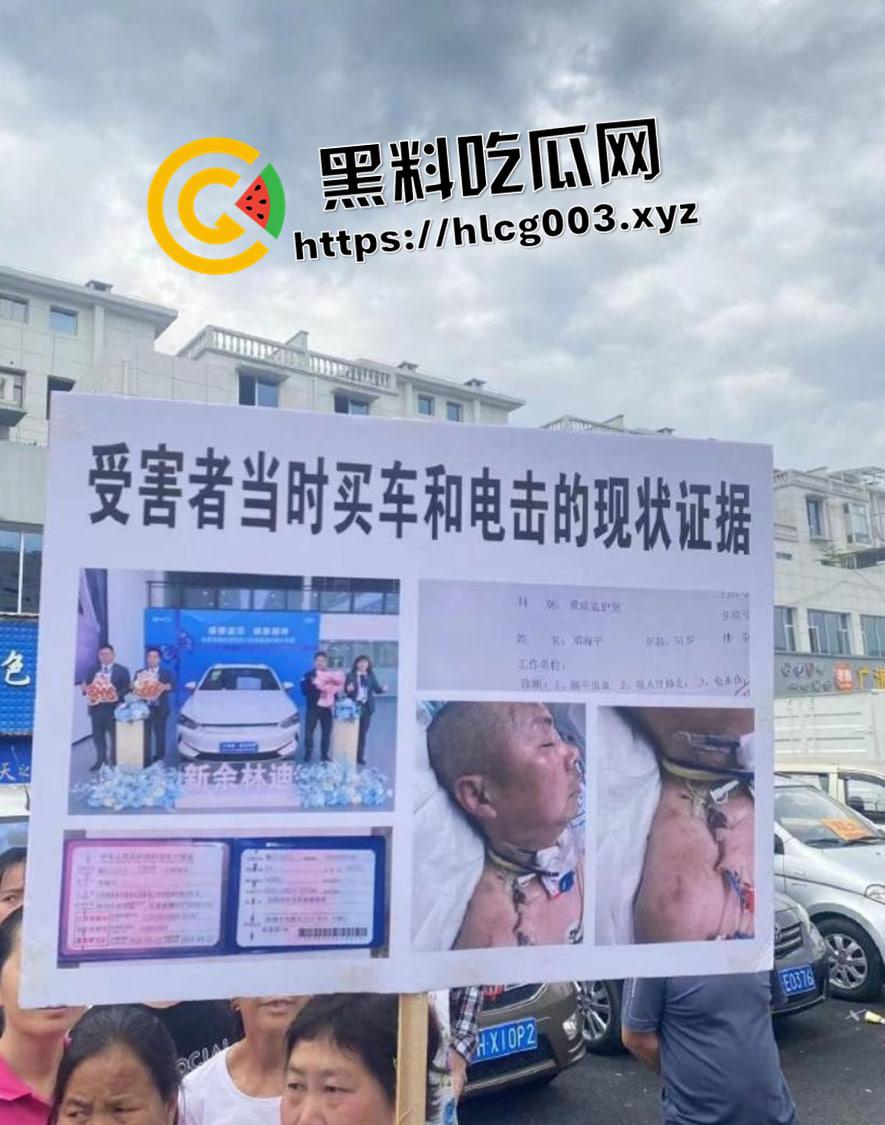 比亚迪车内被电击第一视角!简直就是电车版杨永信 微博抖音被删除视频完整版-1