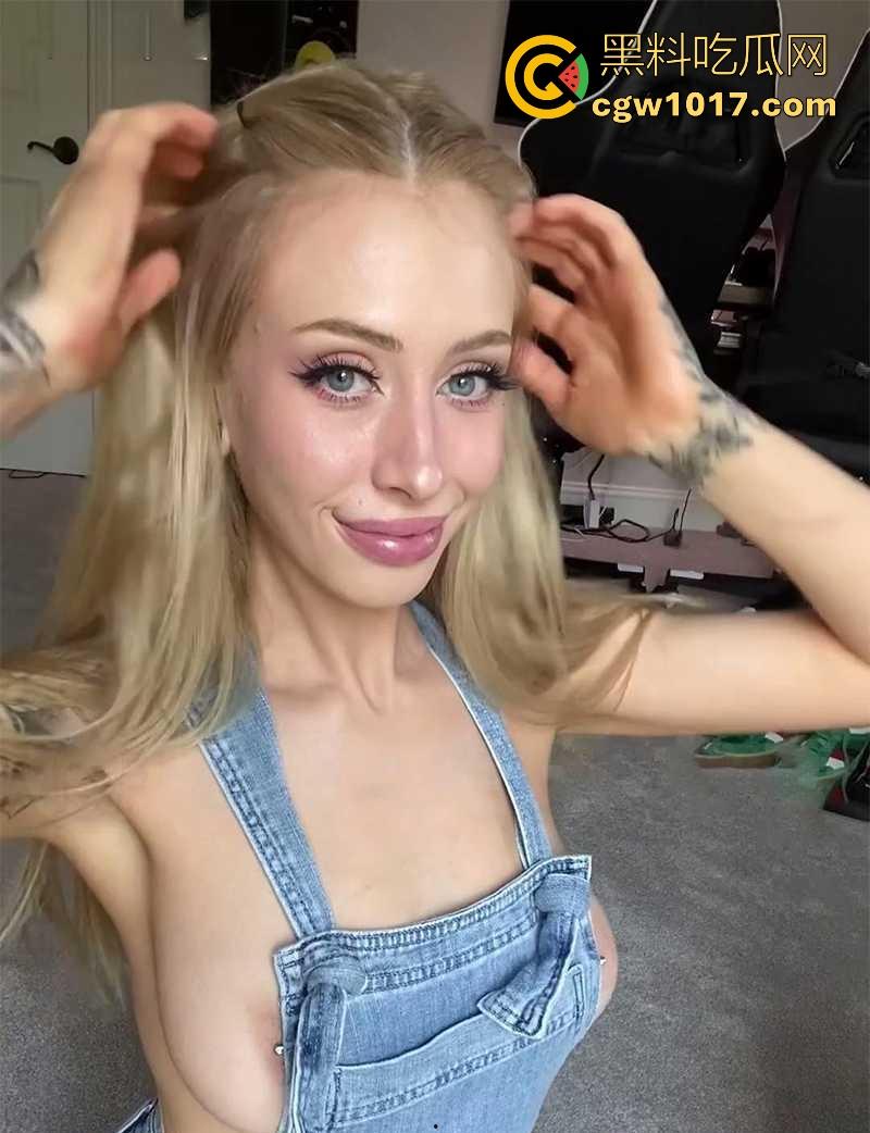 海外极品女神【EliseLaurenne】 COS自慰秀，这造型的乳娘骚到犯规，劳拉造型直接封神，肛交怼炮机展现顶级魅惑！-4