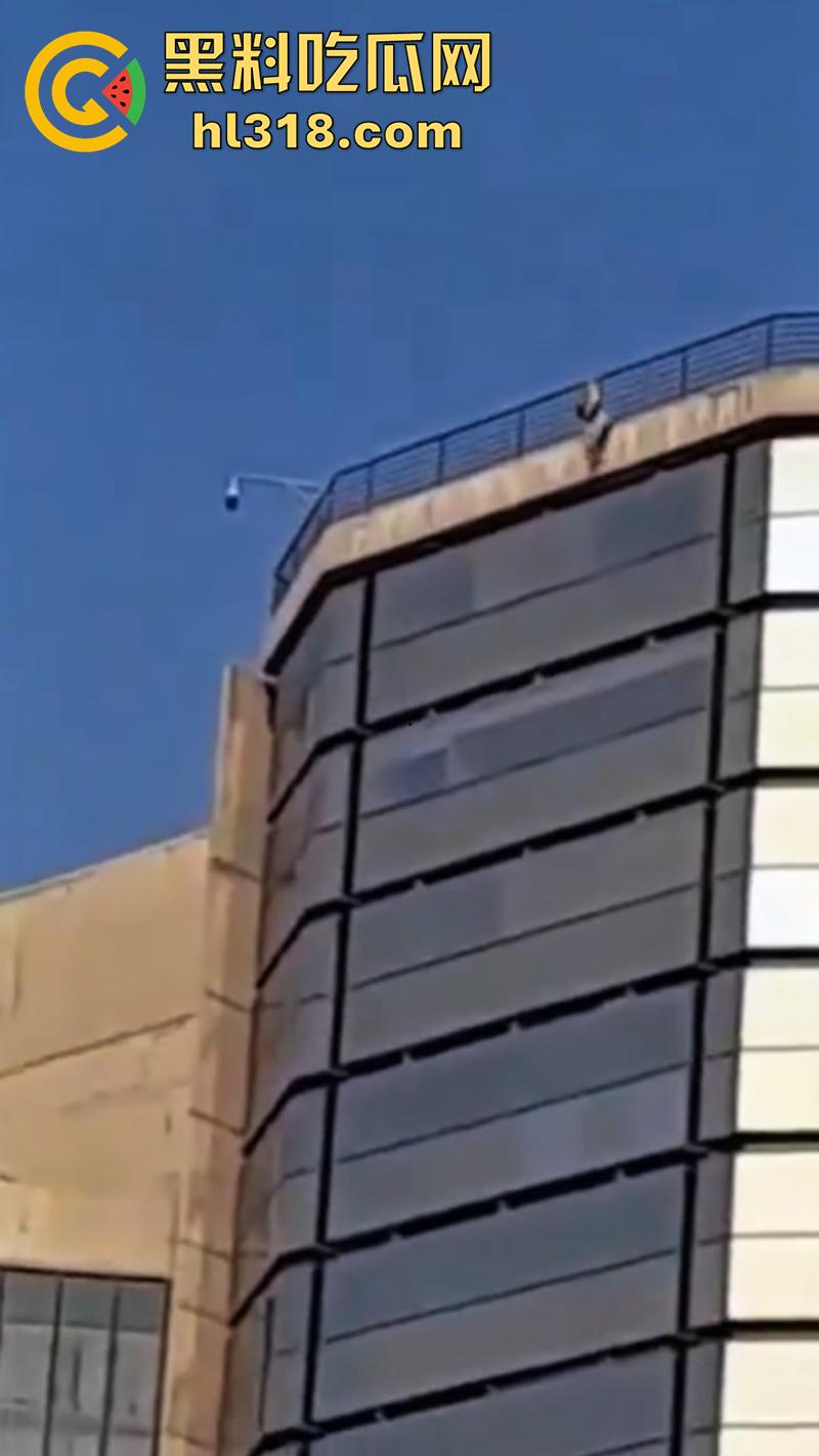 巴西男子跳楼现场,因所要医疗保险无果,直接跑到保险公司楼顶,几番犹豫后一跃而下!-6