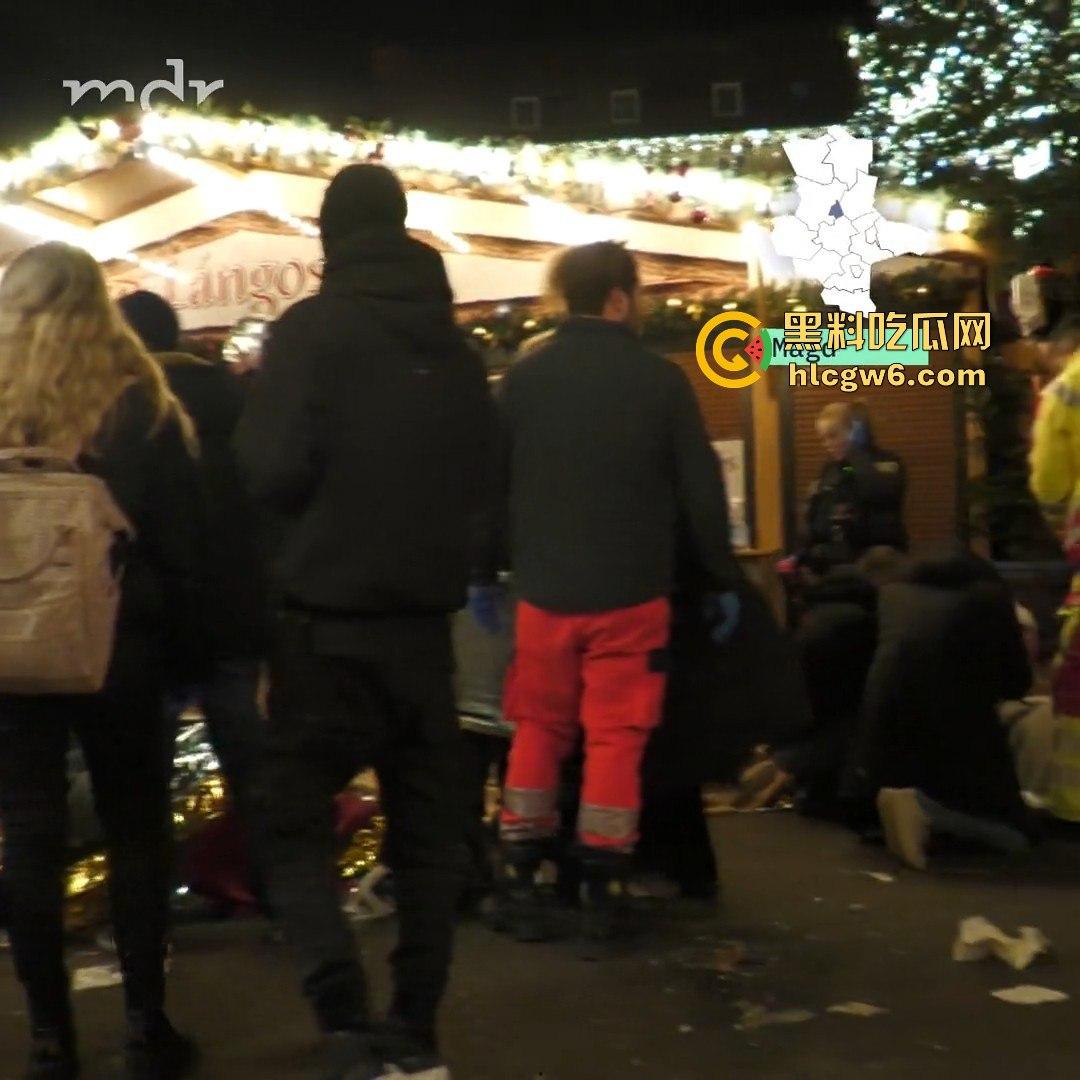 德国马格德堡发生车祸，一辆宝马车直撞向人群，疑似恐怖袭击！！-2