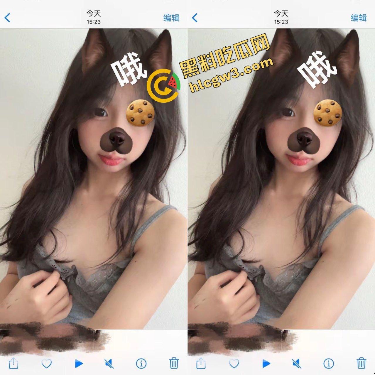 深圳沙井上南学校清纯骚贱反差妹『豆琦祺』深圳大哥砸钱得吃 爆操后搂着睡！独家曝光流出！-1