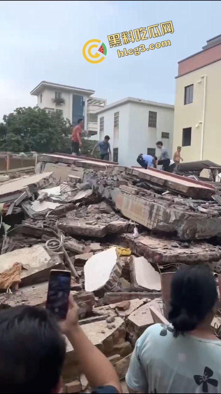 珠海斗门区 一居民楼发生爆炸倒塌 系煤气泄露燃爆 致1人受伤 3人死亡！-3