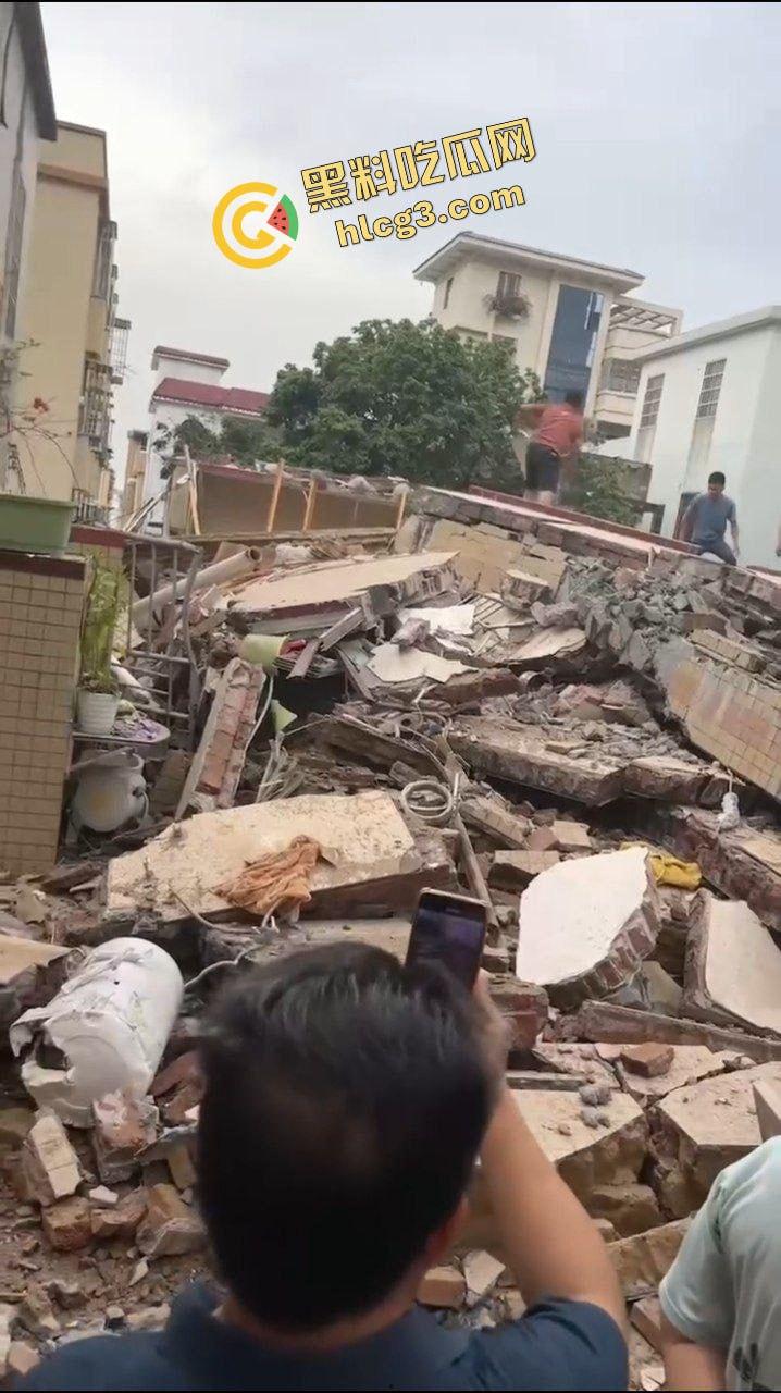 珠海斗门区 一居民楼发生爆炸倒塌 系煤气泄露燃爆 致1人受伤 3人死亡！-7