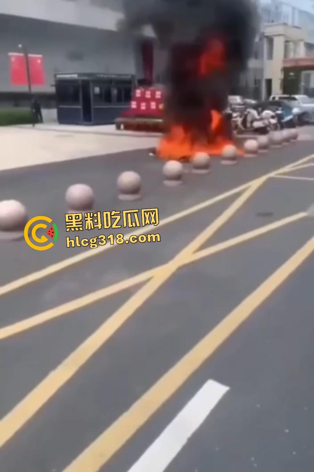 温州瑞安市政府服务中心自焚惨剧!男子因拆迁补偿不公绝望点火,保安狂灭火最后救出一具干尸!-7