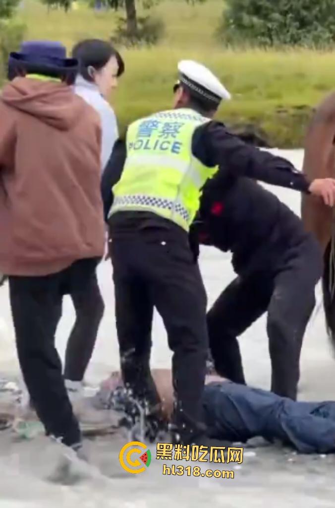 新疆伊犁昭苏县夏塔景区吊桥断裂29人滑落5死22伤,桥虽不高但下面就是激流的河水,直接能摔死!-8