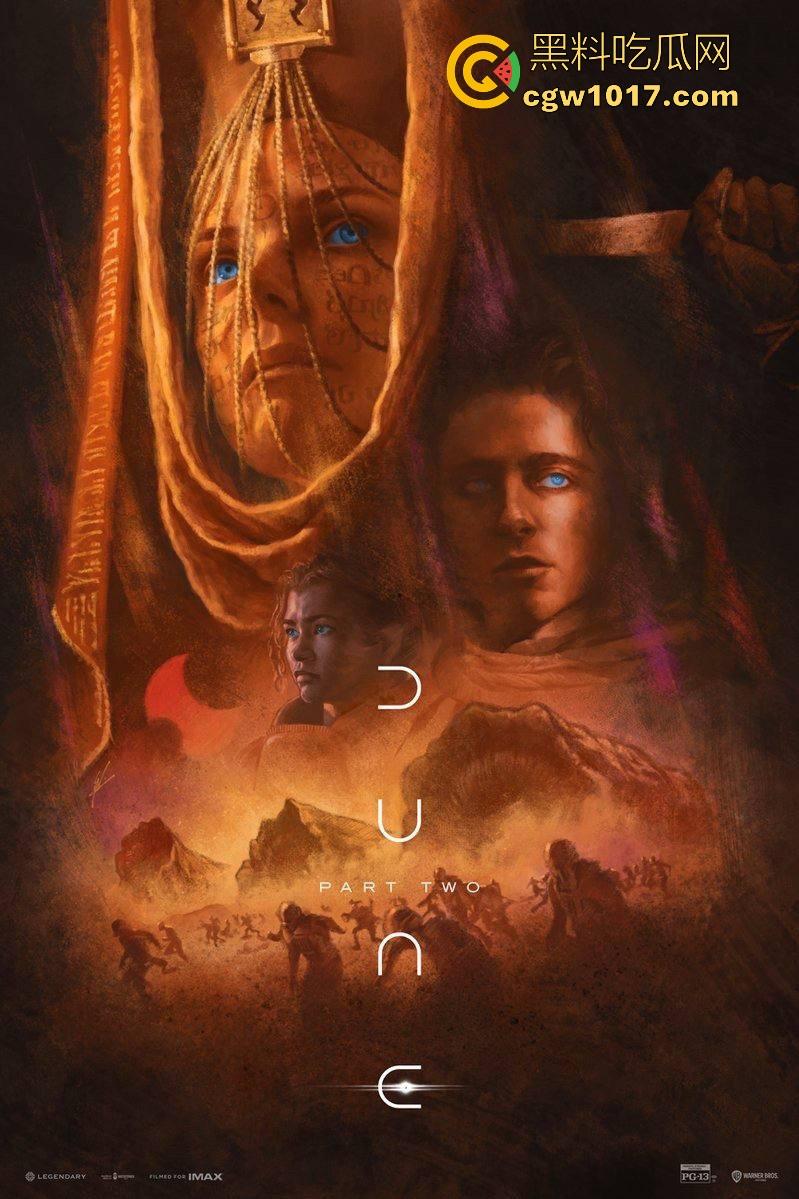 好莱坞顶级科幻片【沙丘2】为大银幕而生的电影，电影特效标杆，跟国产的电影特效完全不是一种感觉！-4