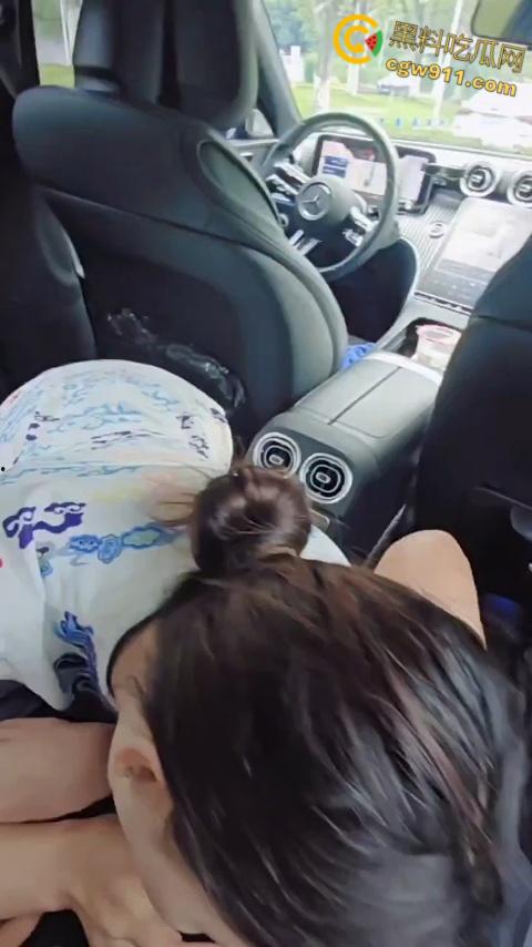 海航空姐【童谣s】，空乘制服都没来得及脱，就被金主车震手撕肉丝，无套中出白虎嫩穴，后入啪啪撞击臀浪翻滚！-6