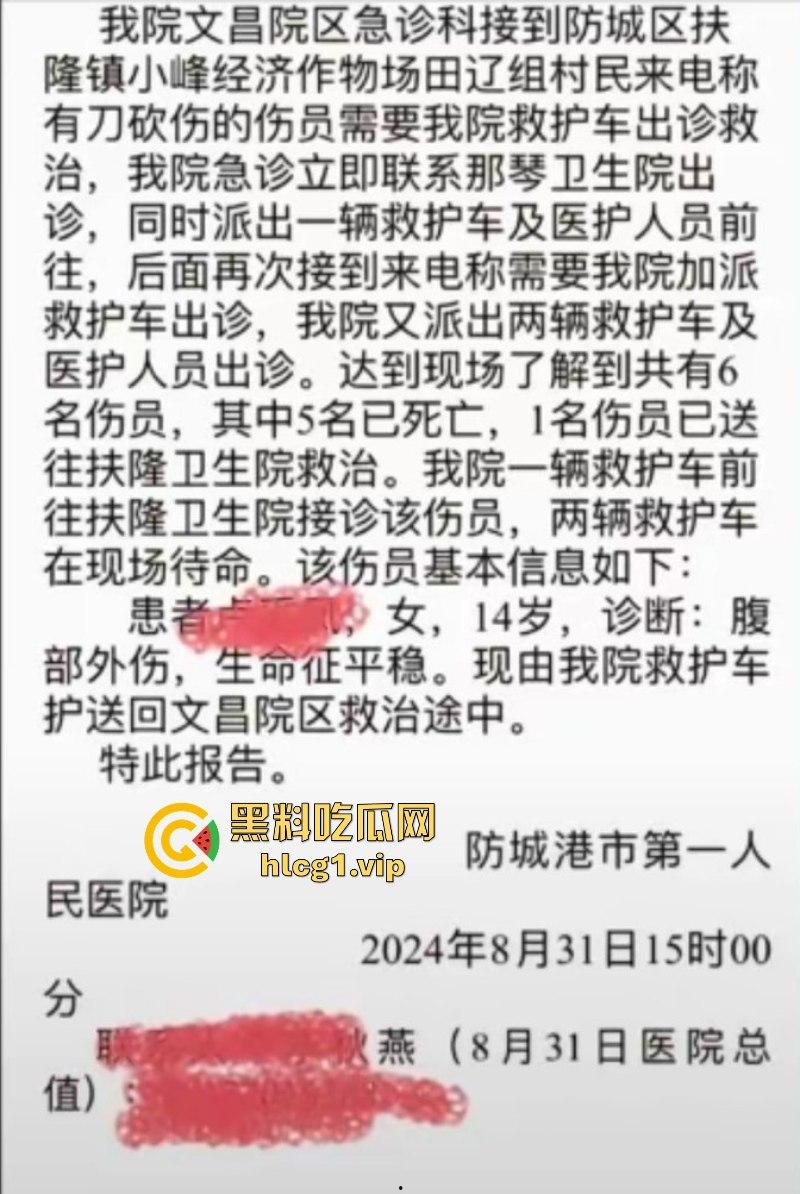 天神下凡一锤6！广西男砍杀邻居致5死1伤 死者含3个孩子-3