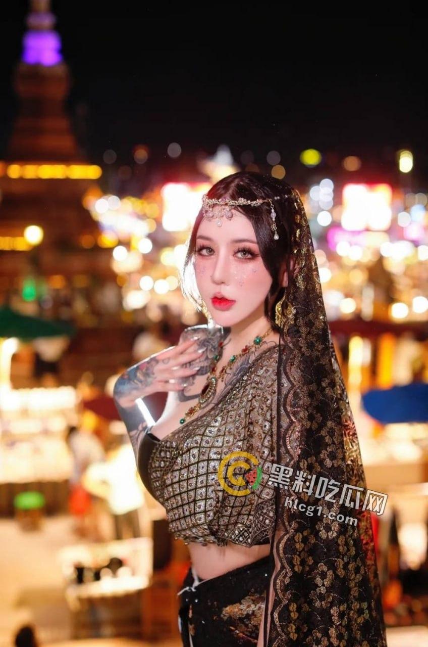 抖音10万纹身网红「丹妹呀」3P视频曝光！平时骚气外露，私下前后通插！-6