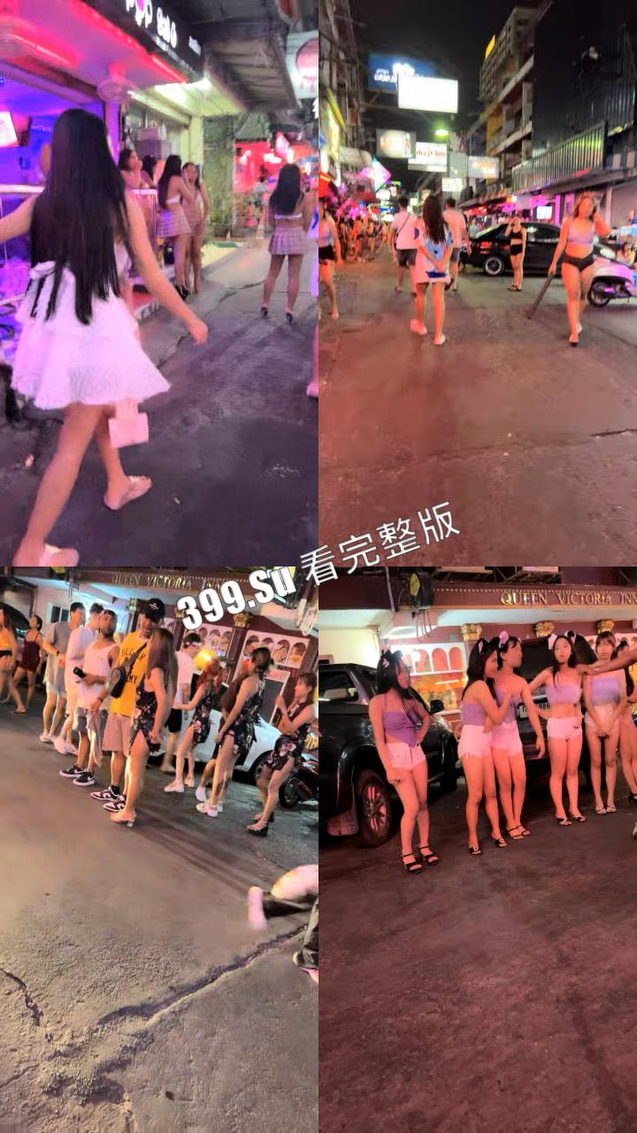 黄播界的黑马【翘臂桃桃】健身骚货泰国街头找牛郎，带回房间双女战一男，大屌牛郎先操一个，旁边拍摄配音，骑乘位深插-1