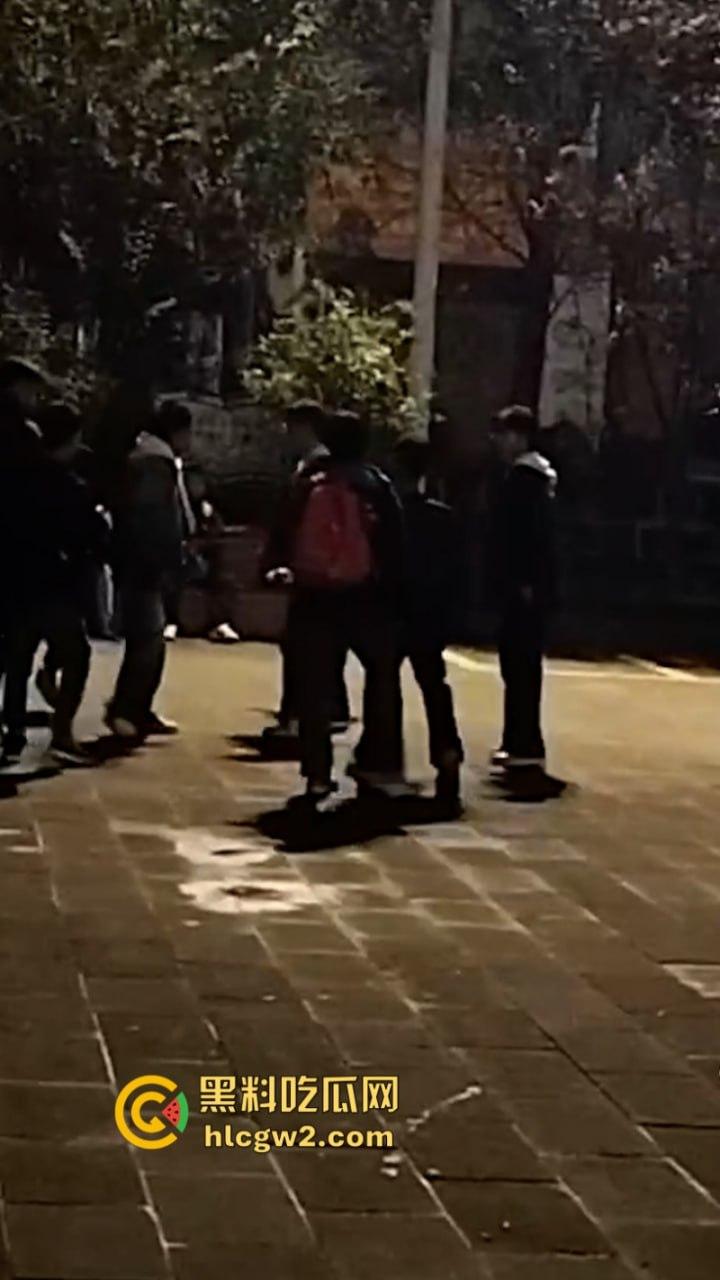 血腥慎入!四川自贡富顺县多名精神小伙当街聚众斗殴 致一人归西一人ICU  真实现场曝光-5