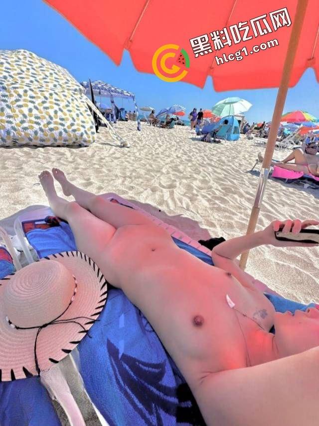 富婆千金小姐『周倩』海外沙滩上露出操逼 和男友高档酒店打水炮 视频流出-7