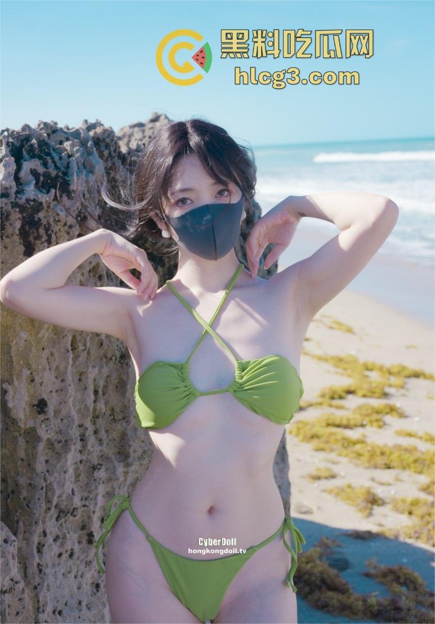HongKongDoll「玩偶姐姐 」清凉夏日全纪录！沙滩边激情性爱曝光，萝莉女神福利姬最火热瞬间！-3