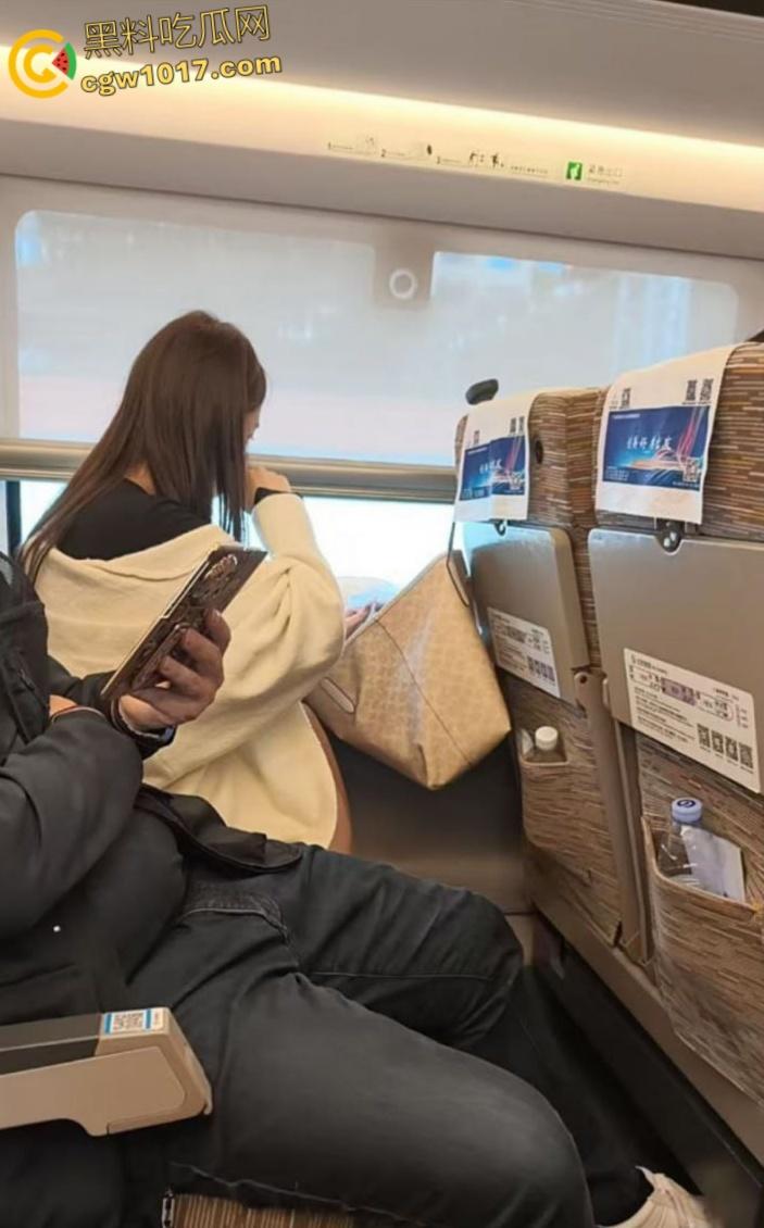 高铁偶遇全国可飞咯咯哒，群友死皮赖脸加微信被冷脸拒绝，果然高端鸡是看不上穷屌丝的 ！-4