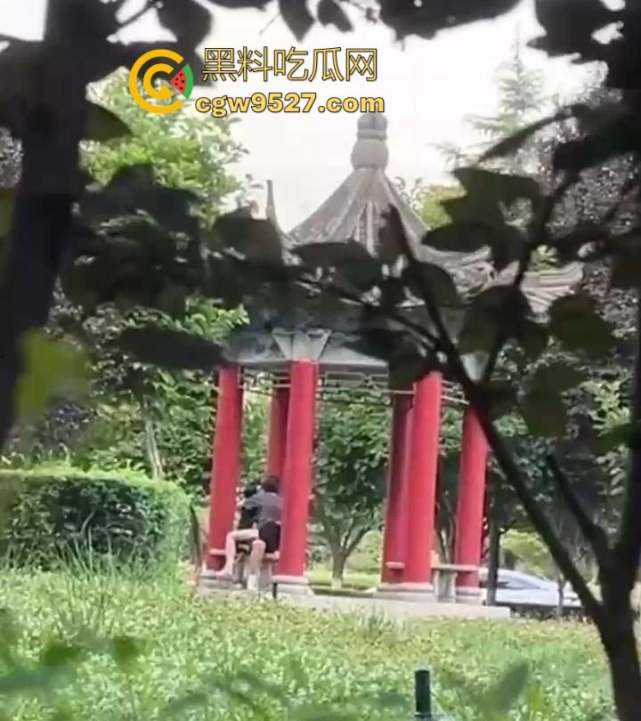 西安医学高等专科学校凉亭瓜！学生情侣大白天在凉亭里面激情骑乘，狂扣骚逼，大白天上演活春宫图！-5